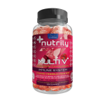 Multi V+ Multivitamin Gummies - Immune System, Sleep Improvement, Heart Health, Memory & Focus - Vitamins + Minerals + Folic Acid