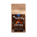 Premium Organic Coffee - Cocoa, Caramel & Walnuts Flavor - 4oz - Energy Boost + Memory & Cognition - Brazilian Blend