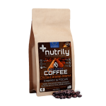 Premium Organic Coffee - Cocoa, Caramel & Walnuts Flavor - 4oz - Energy Boost + Memory & Cognition - Brazilian Blend