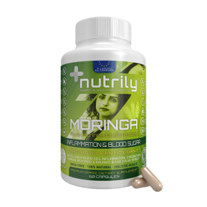 Moringa+ Moringa Oleifera Pure Leaf - Inflammation & Blood Sugar Balance + Antioxidants - Nutrily