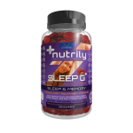 Sleep G+ Natural Sleeping Gummies - Passiflora + Melatonin + Vitamins - Improve Sleep, Sight, Heart, & Hearing + Weight Control