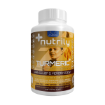 Turmeric+ Premium Turmeric & BioPerine® - Pain Relief & Memory Boost - Ginger + Antioxidants by Nutrily