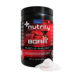 BCAA+ Post Workout - Fruit Punch - 292 g - Muscle Builder + Energy Boost - Vitamin B6 + BCAA + L-Glutamine + L-Leucine + L-Valine by Nutrily