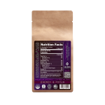 Premium Organic Coffee - Mushroom Fusion - Chaga + Lion's Mane - Sweet Nuts Flavor - 4oz - Nootropic + Memory + Energy - Solomon Coffee Blend by Nutrily™