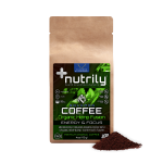 Premium Organic Coffee - Organic Hemp Fusion - Nuts Flavor - 4oz - Hemp Protein - Memory + Energy - Solomon Coffee Blend