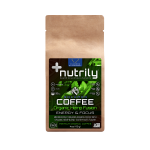 Premium Organic Coffee - Organic Hemp Fusion - Nuts Flavor - 4oz - Hemp Protein - Memory + Energy - Solomon Coffee Blend